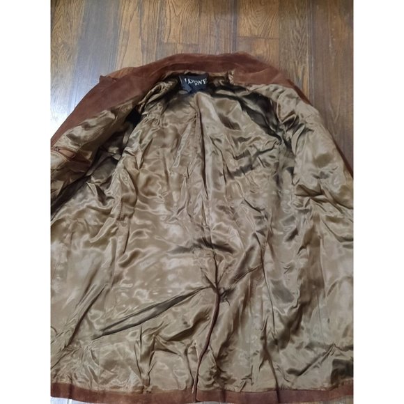 Vintage Loewe Suede Leather Jacket Outer Brown Size 44. Read - Picture 7 of 12